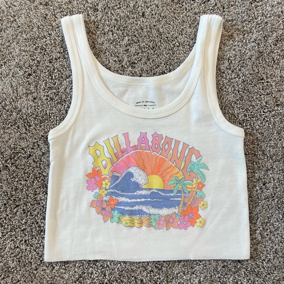 Billabong Women’s cropped Tank Top - Picture 1 of 5